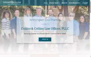 Collins & Collins Law Offices, PLLC website