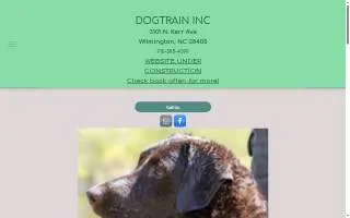 Dogtrain Inc of Wilmington website