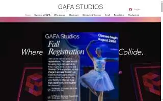 GAFA Studios website