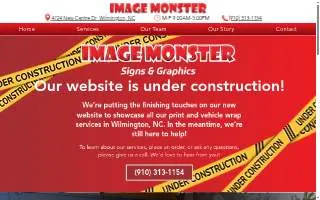 Image Monster Signs and Graphics website