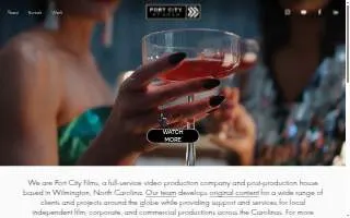 Port City Films website