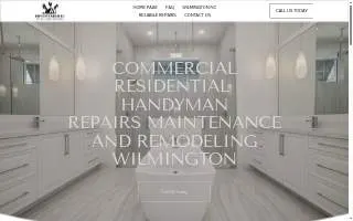 Professional Handyman Repairs Maintenance & Home Services website