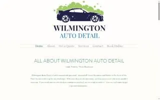 Wilmington Auto Detail website