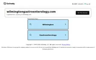 Wilmington Gastroenterology website