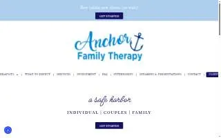 Anchor Family Therapy of Wilson website