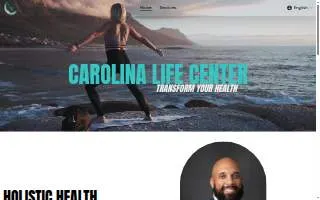 Carolina Life Center of Wilson website