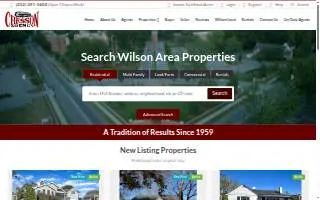 The Chesson Agency website