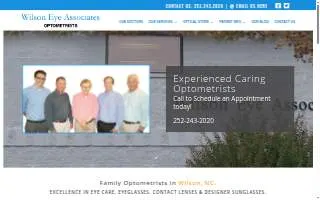 Wilson Eye Associates website