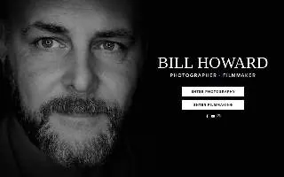 WJ Howard Photography website