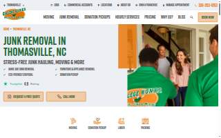 College Hunks Hauling Junk and Moving Thomasville of Winston-Salem