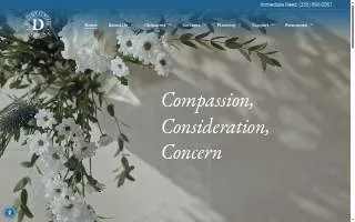 Douthit Funeral Services website