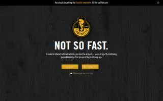 Foothills Brewing Tasting Room of Winston-Salem website