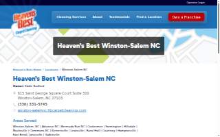 Heaven's Best Carpet Cleaning Winston-Salem NC