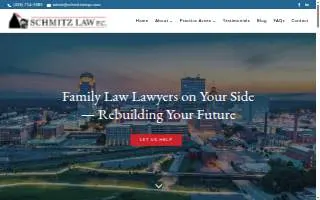 Schmitz Law, P.C. website