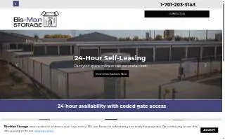 Bis-Man Storage website