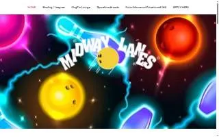 Midway Lanes Club & Trophy of Bismarck website