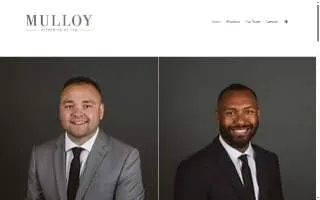 Mulloy Law website