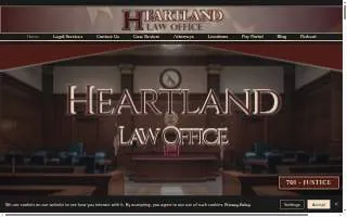 Heartland Law Office: Criminal & DUI Defense Lawyer, Family Attorney of Dickinson website