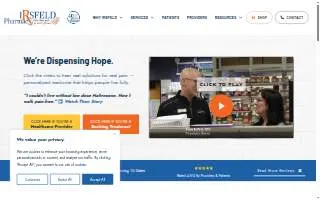 Irsfeld Pharmacy PC website
