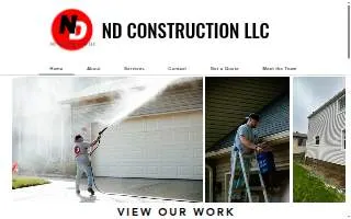 ND Construction LLC. website