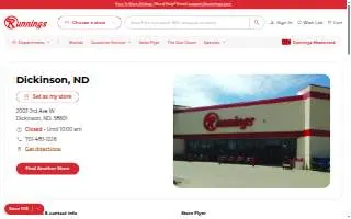 Runnings of Dickinson website