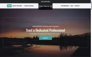 Craig A. Peterson, Ltd. website