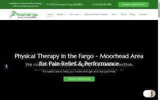 Recharge Physical Therapy and Wellness, PLLC of Fargo website