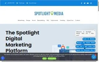 Spotlight Media of Fargo website