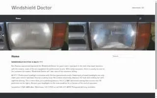 Windshield Doctor of Fargo website