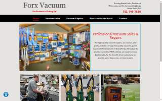 Forx Vacuum website