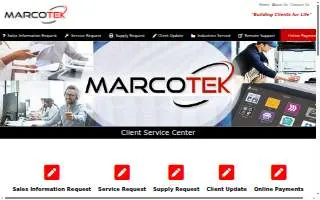 Marco Technologies of Grand Forks website
