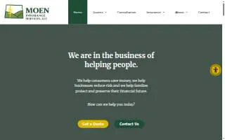 Moen Insurance Services, LLC website