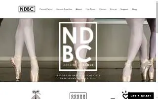 North Dakota Ballet Academy website