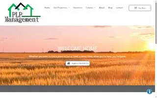 PLP Management website