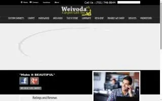 Weivoda Carpet Girl Inc website
