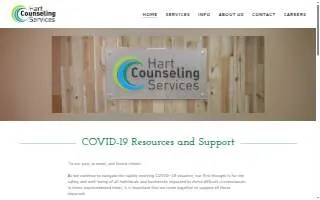 Hart Counseling Services website