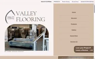 Valley Flooring of Jamestown website