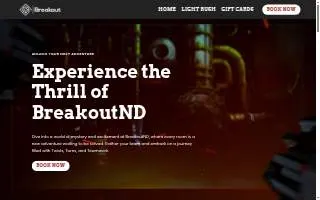 Breakout ND of Mandan website