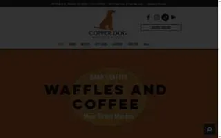 Copper Dog Cafe website