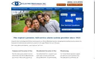 Electro Watchman, Inc. of Mandan website