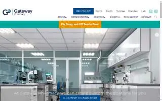 Gateway Pharmacy Mandan website