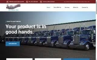 Jim Ressler Trucking website
