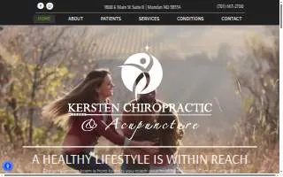 Kersten Chiropractic & Acupuncture website