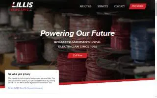 Lillis Electric Inc website