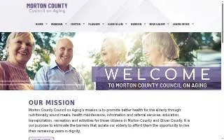 Morton County Council On Aging website