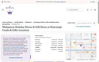 Hairetage Cards & Gifts website