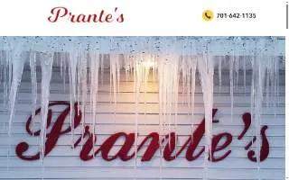 Prante's website