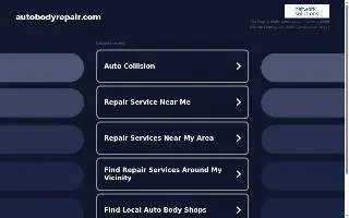 Auto Body Repair Shop of West Fargo website