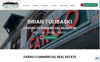 Fargo Commercial Realtor: Brian Tulibaski website