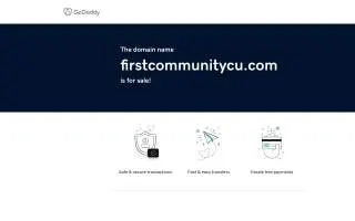First Community Credit Union of West Fargo website